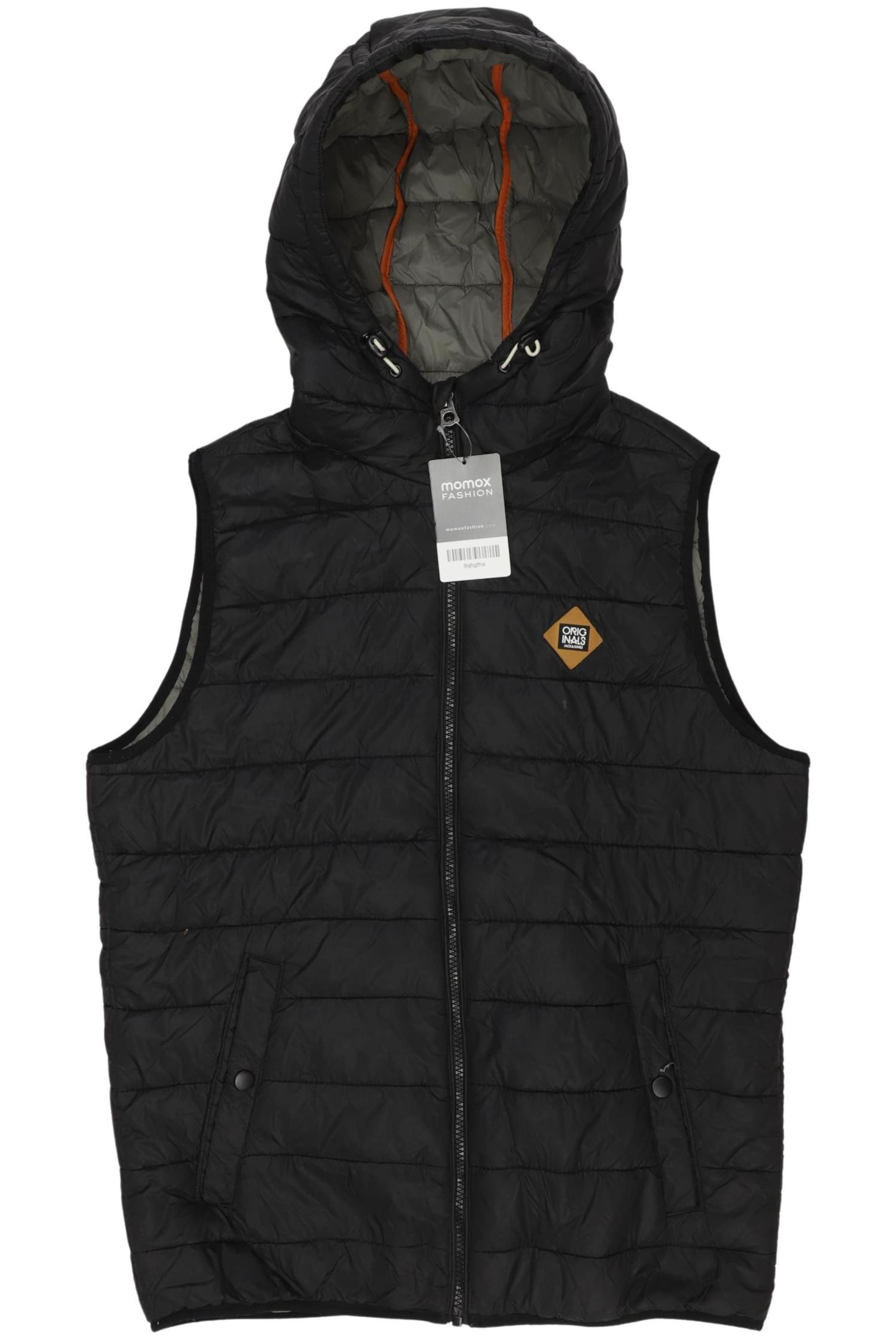 JACK & JONES Vest in S in Black: front