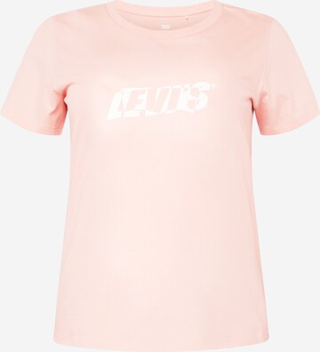 Levi's® Plus Shirt 'The Perfect Tee' in Pink: predná strana