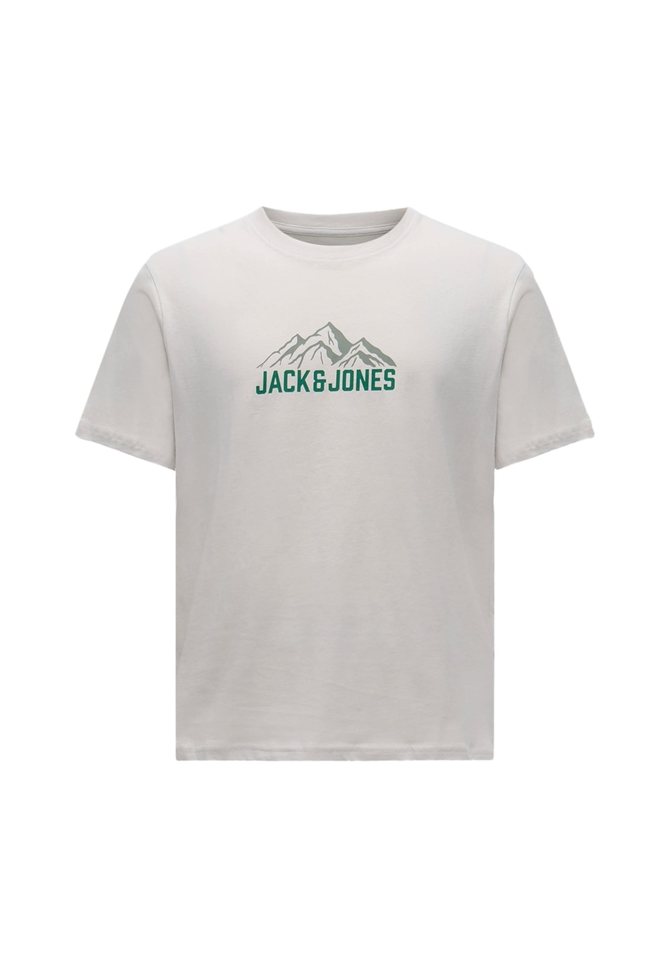 JACK & JONES - Camiseta 'JJROCHE' en beige: frente