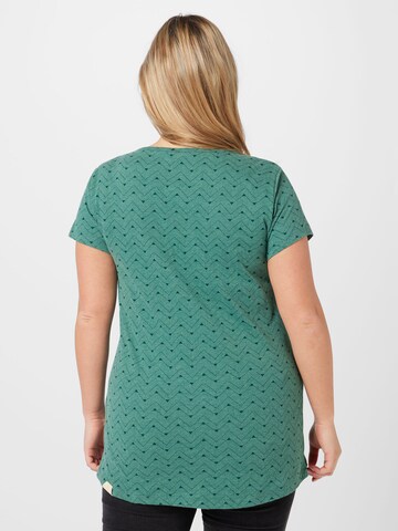 Ragwear Plus - Camiseta en verde