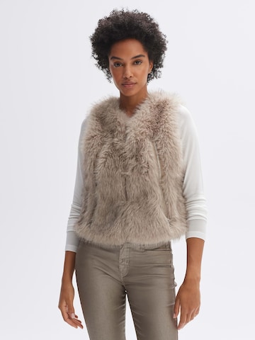 OPUS Vest 'Werdis' in Beige: front