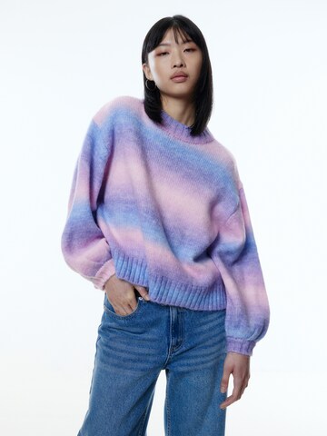 EDITED Sweater 'Nurit' in Purple: front