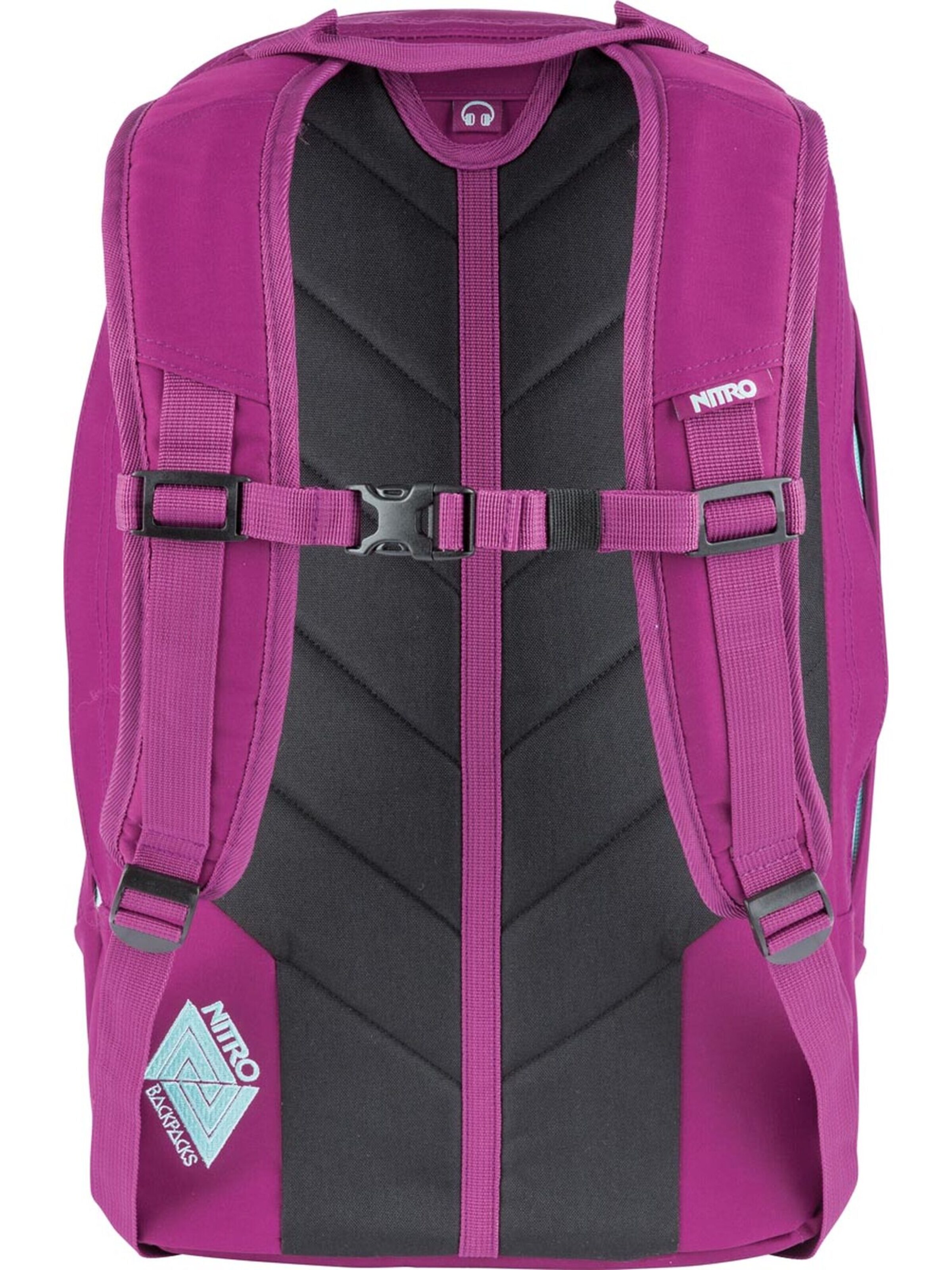 Sac à dos NITRO en rose : devant