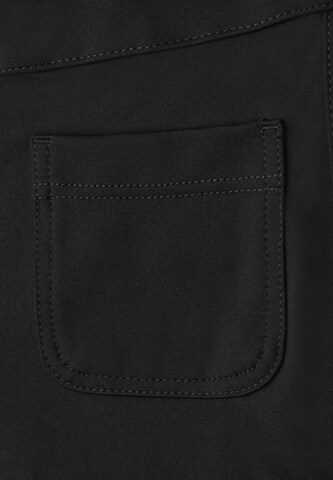 STREET ONE - regular Pantalón de pinzas 'Amalia' en negro