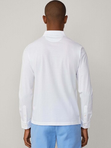 Hackett London Poloshirt in Weiß