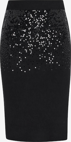 faina - Falda en negro: frente