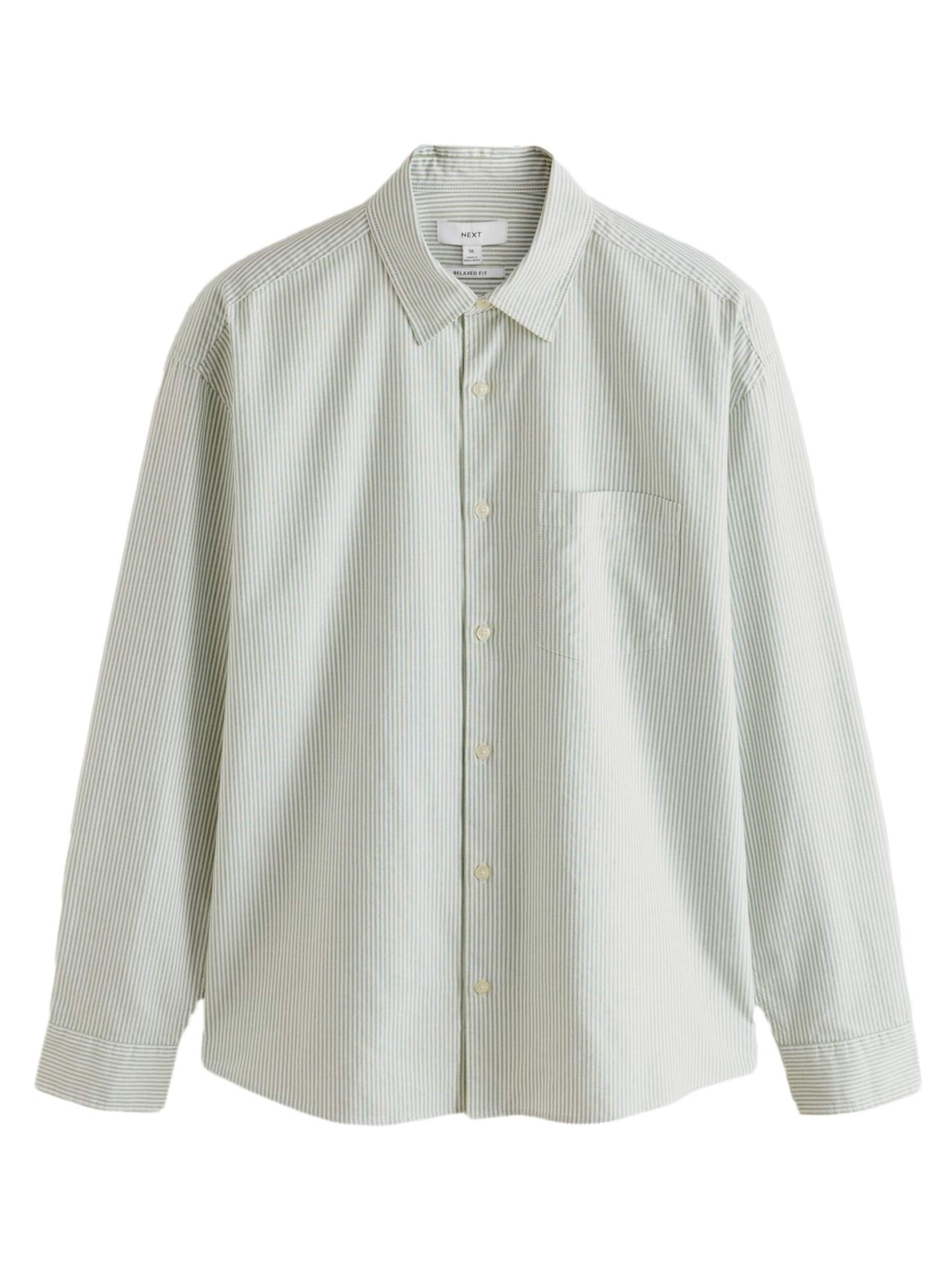 pasztellzöld / fehér Next Ing, Termék nézet