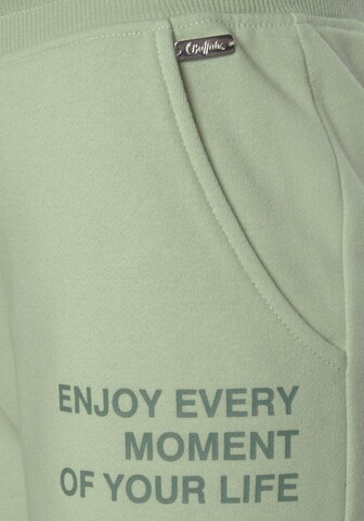 BUFFALO Regular Sweatshorts in Grün