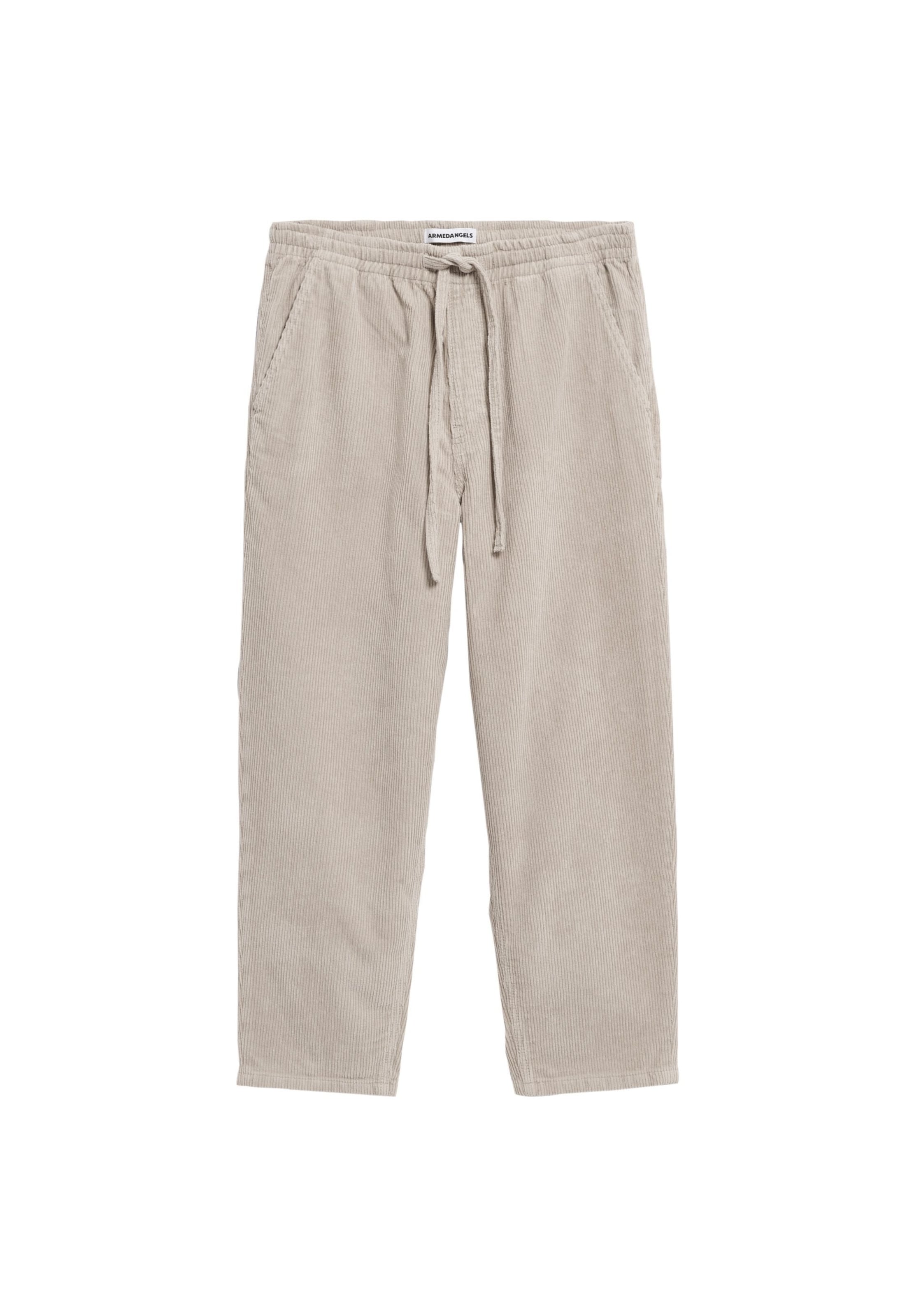 ARMEDANGELS Loosefit Broek in Beige: voorkant