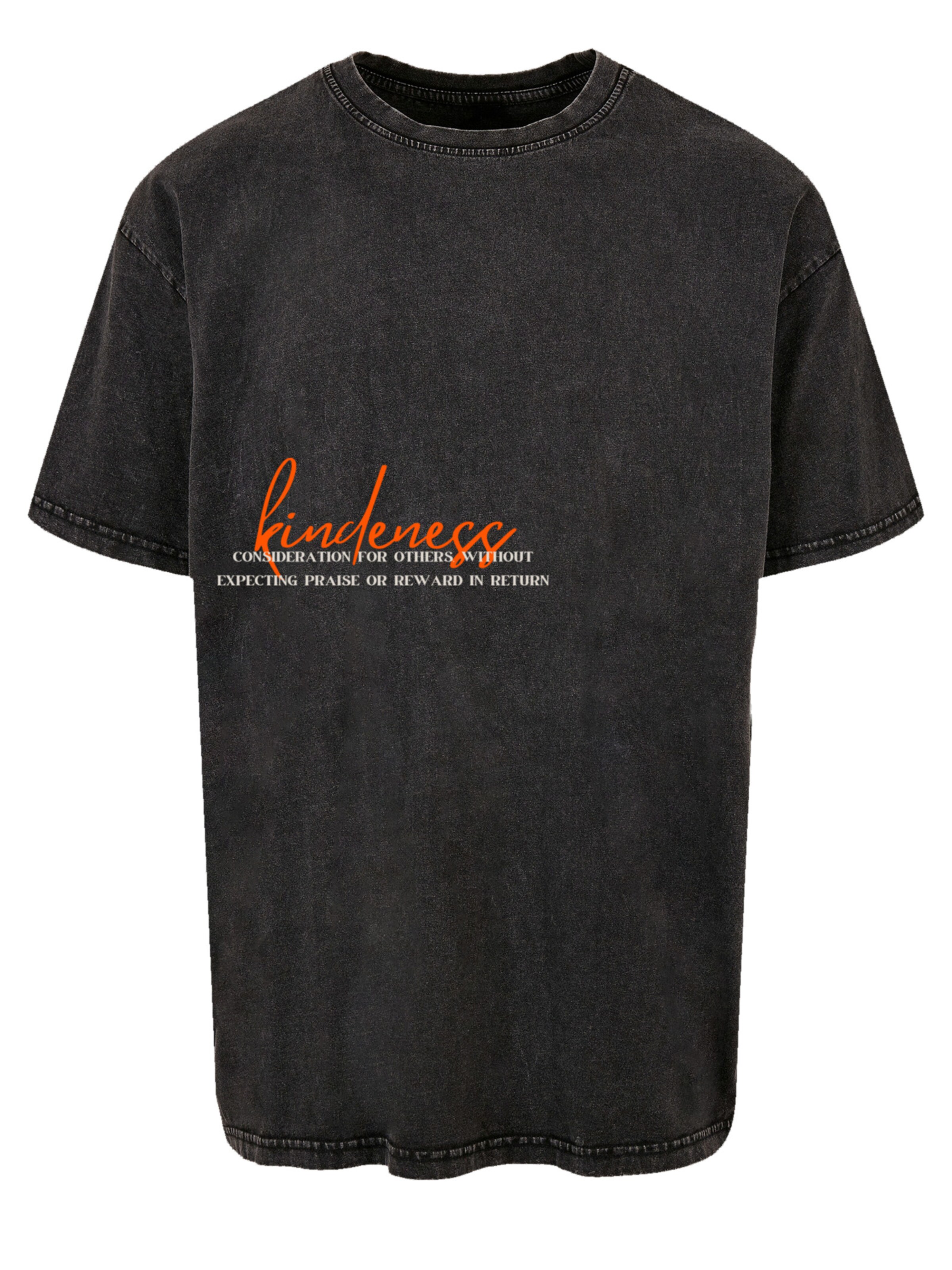 F4NT4STIC Shirt in Zwart: voorkant