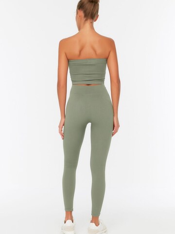 Skinny Pantalon de sport Trendyol en vert