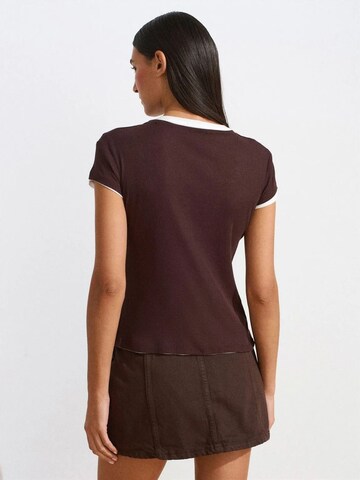 T-shirt Dilvin en rouge
