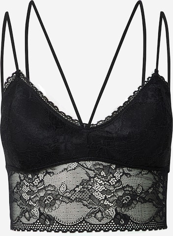 Bustier Soutien-gorge Tally Weijl en noir : devant