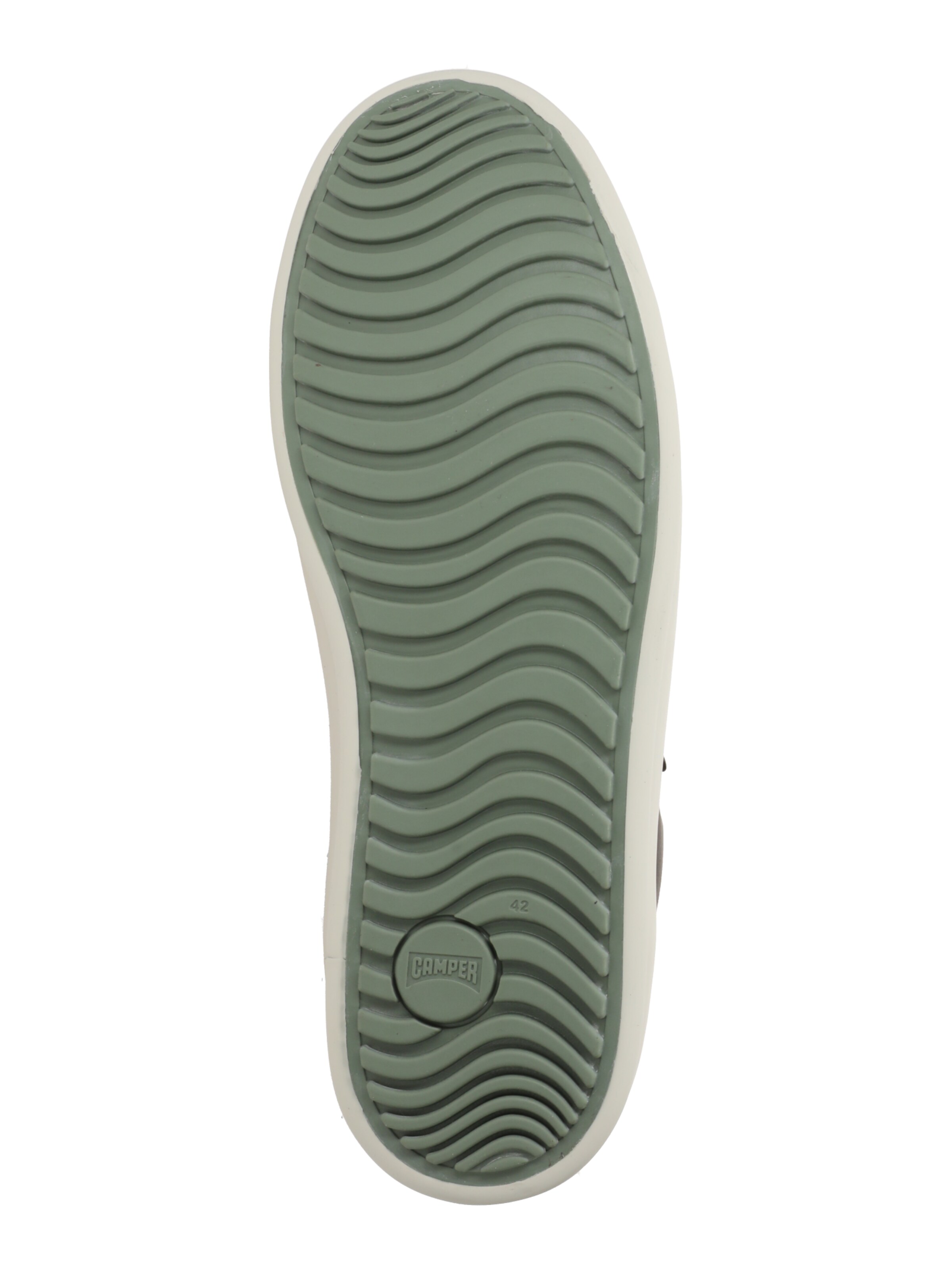 Sneaker alta 'Hazy Ufo/Chasis Ry Hely-Alvar' di CAMPER in verde