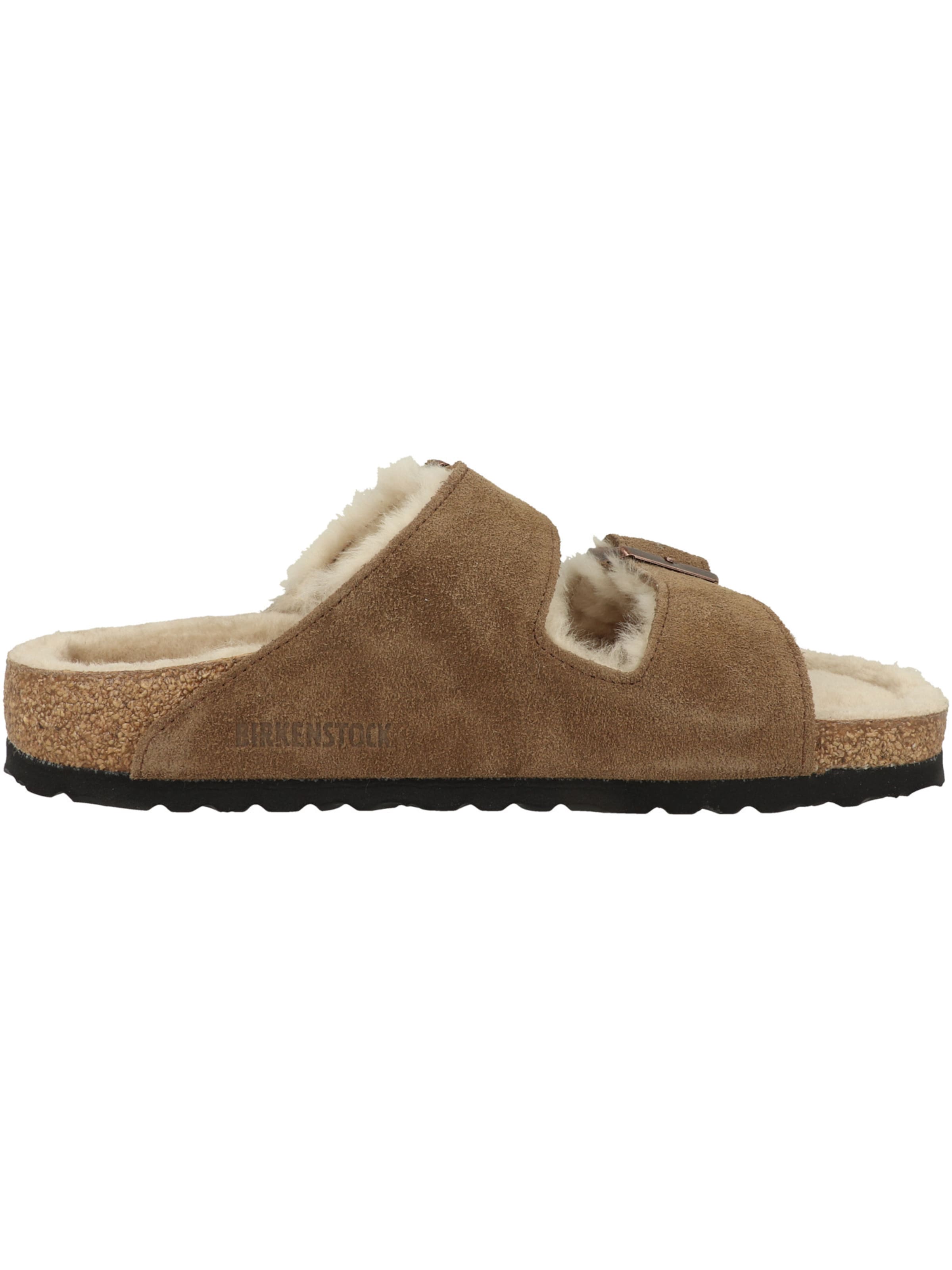 BIRKENSTOCK Muiltjes ' Arizona' in Bruin: zijkant