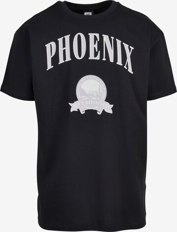 DEF Shirt 'Phoenix' in Schwarz: predná strana