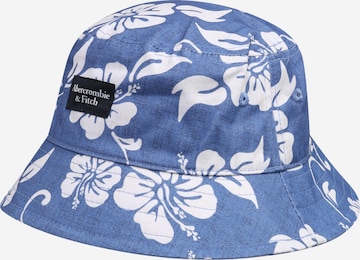 Chapeau Abercrombie & Fitch en bleu : devant