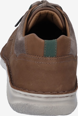 JOSEF SEIBEL Athletic Lace-Up Shoes in Brown