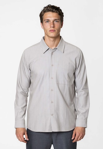 Kleinigkeit - Regular Fit Camisa em cinzento: frente