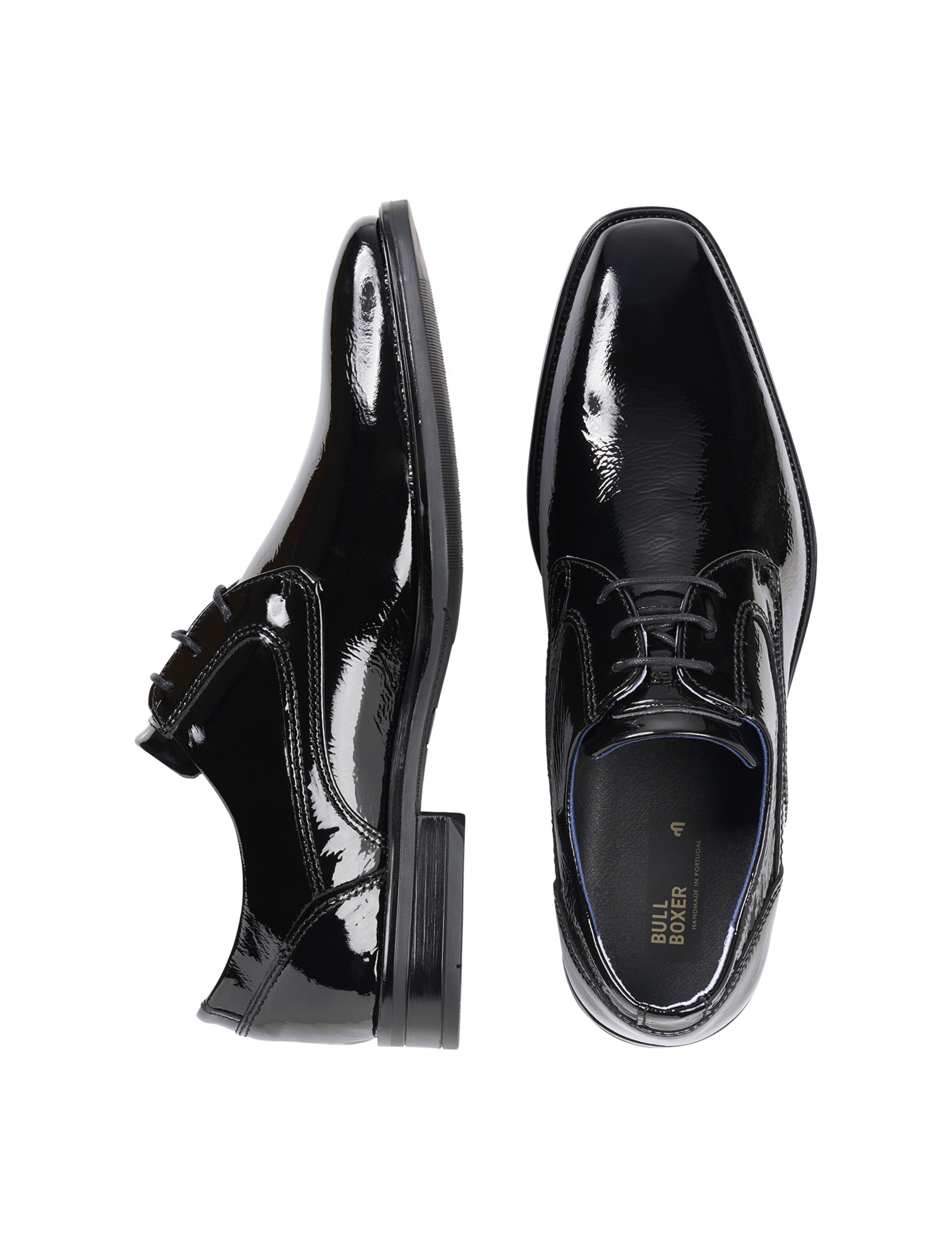BULLBOXER Lace-up shoe 'OTIS' in Black