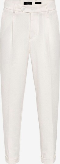 Antioch Calças com pregas em offwhite, Vista do artigo