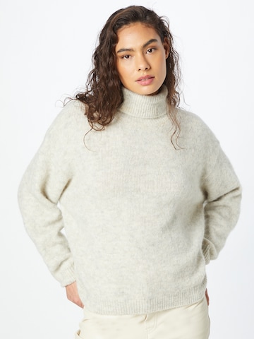AMERICAN VINTAGE Sweter 'EAST' w kolorze beżowy: przód