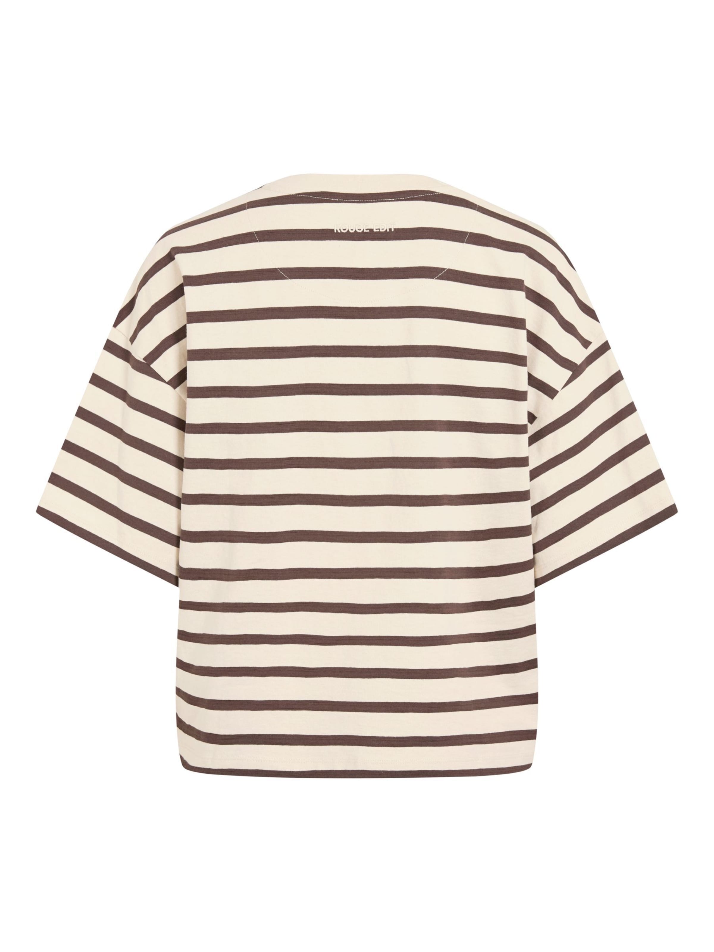 T-shirt ROUGE EDIT en beige