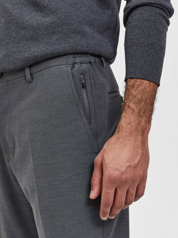 SELECTED HOMME - regular Pantalón chino en gris