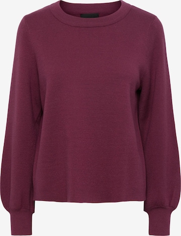 Pull-over 'Jenna' PIECES en violet : devant