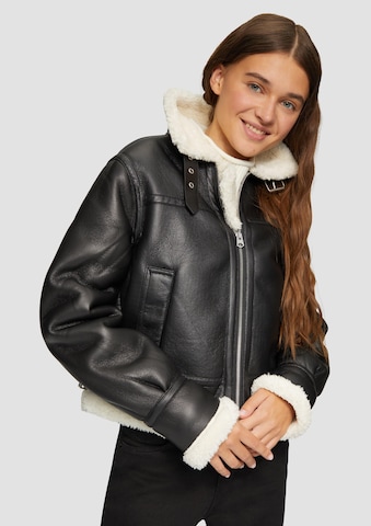 QS Winterjas in Zwart