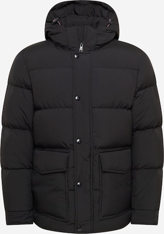 TOMMY HILFIGER Winterjas in Zwart: voorkant