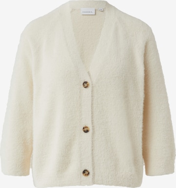 COMMA Gebreid vest in Beige: voorkant