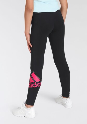 ADIDAS SPORTSWEAR Skinny Sportsbukse 'Essentials Brandlove' i svart