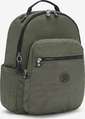 KIPLING - Mochila 'Seoul' em verde