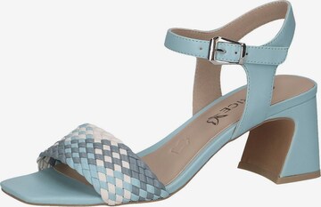 CAPRICE Sandals in Blue: front