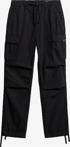 Pantalon cargo 'Para' Superdry en noir : devant