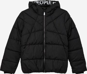 s.Oliver Between-Season Jacket in Black: front