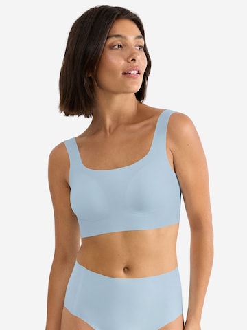 SLOGGI Bustier Bustier ' Blue ZERO Feel 20 ' in Blau: Vorderseite