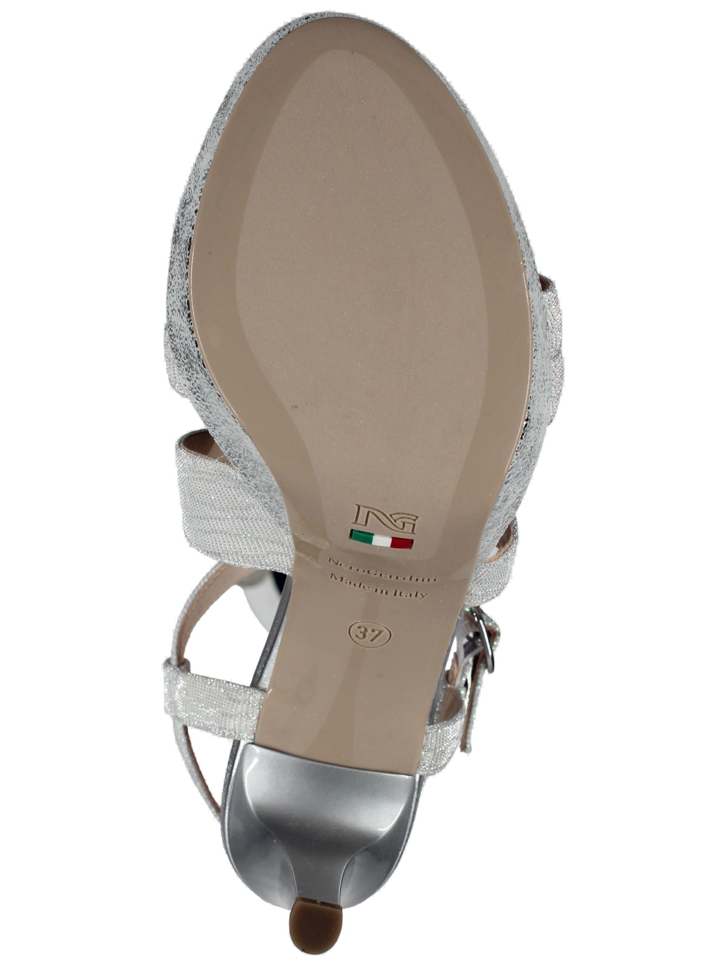 Nero Giardini Sandale in Silber