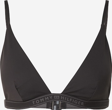 Hauts de bikini Tommy Hilfiger Underwear en noir : devant