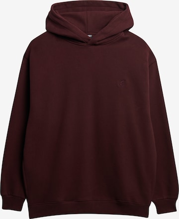 Sweat-shirt Superdry en rouge : devant