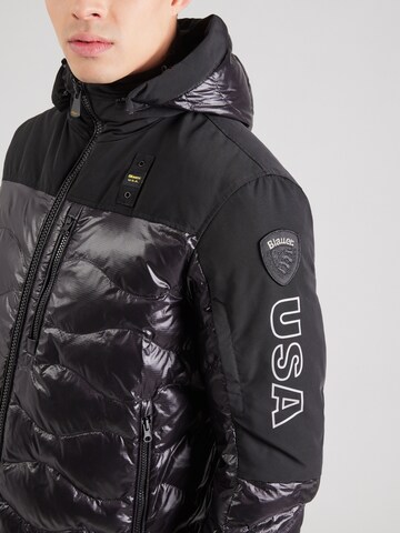 Blauer.USA Демисезонная куртка 'WOLFE' в Черный
