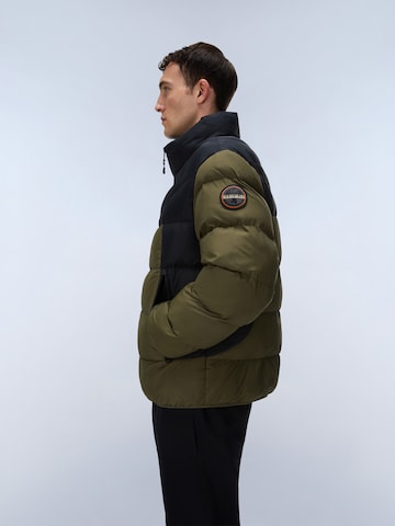 NAPAPIJRI - Chaqueta de entretiempo 'A-Molveno Stand' en verde