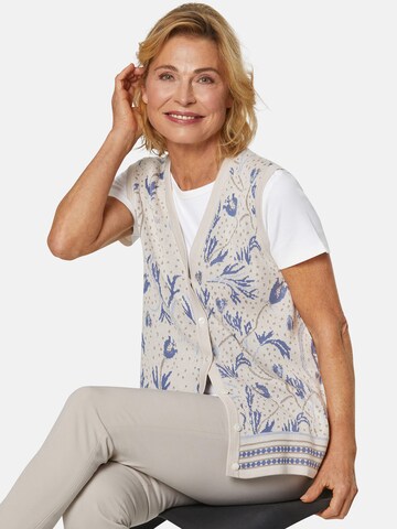 Goldner Knitted vest in Beige
