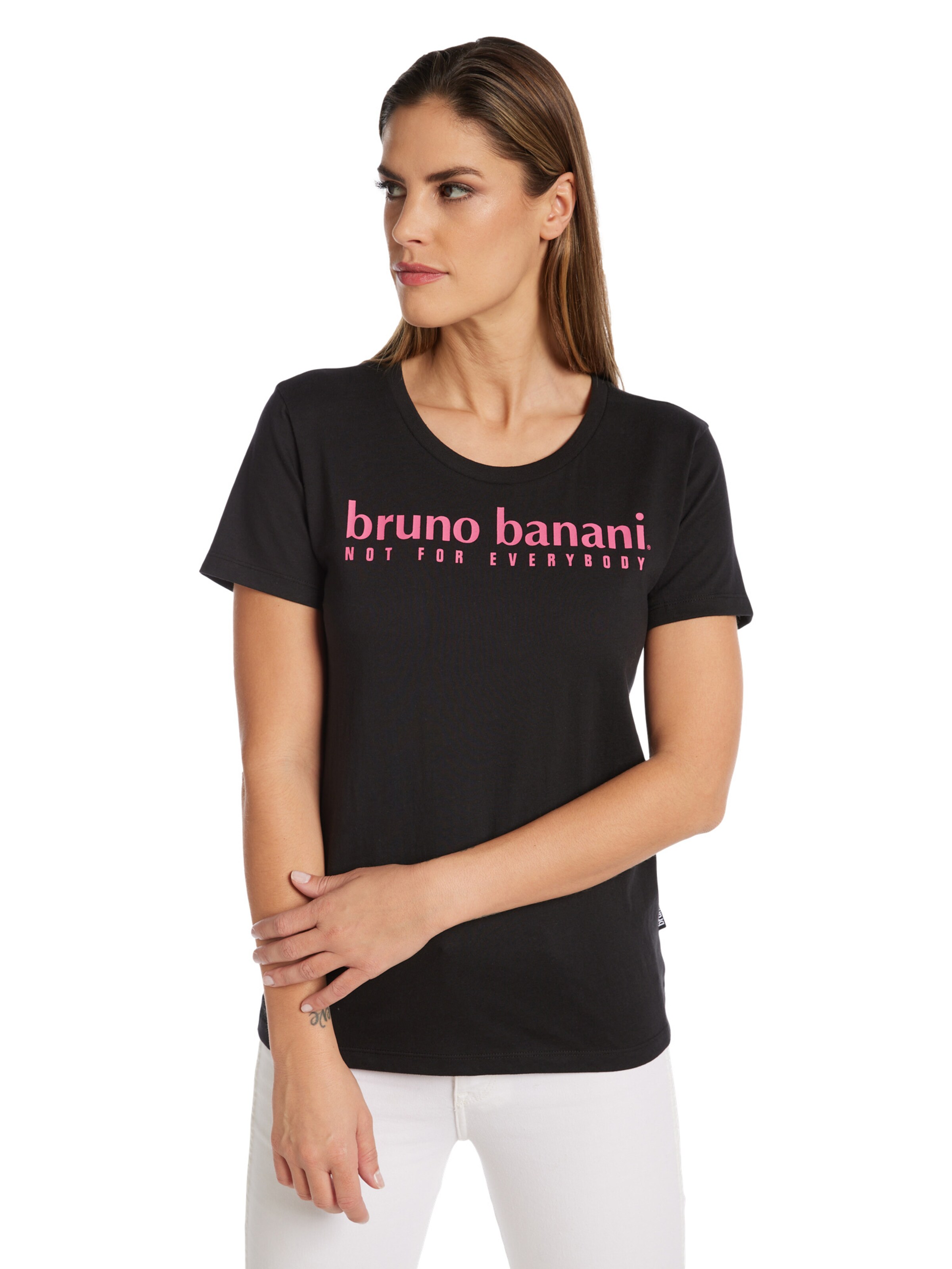 T-shirt 'Avery' Bruno Banani en noir : devant