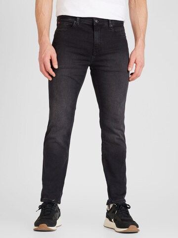 HUGO Regular Jeans '708' in Grijs: voorkant