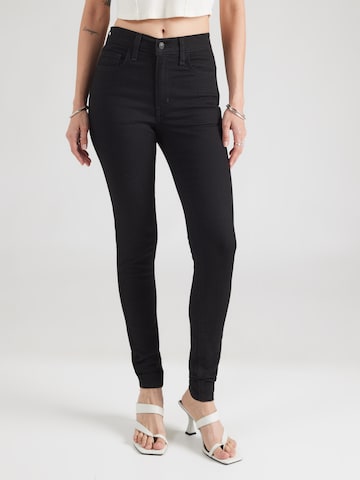 Skinny Jean '720™ HIRISE SUPER SKINNY' LEVI'S ® en noir : devant