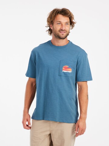 PROTEST Shirt 'PRTJake'‌‌‌‌‌‌ in Blau