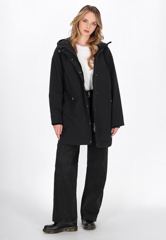 Manteau mi-saison DreiMaster Vintage en noir