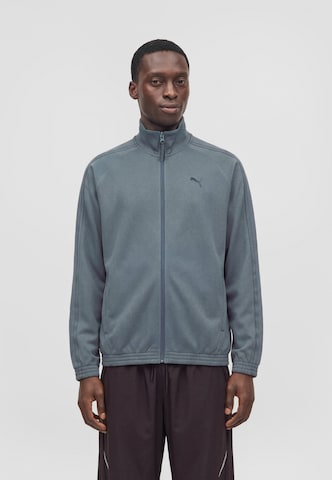 PUMA Sweatvest 'Class' in Blauw: voorkant